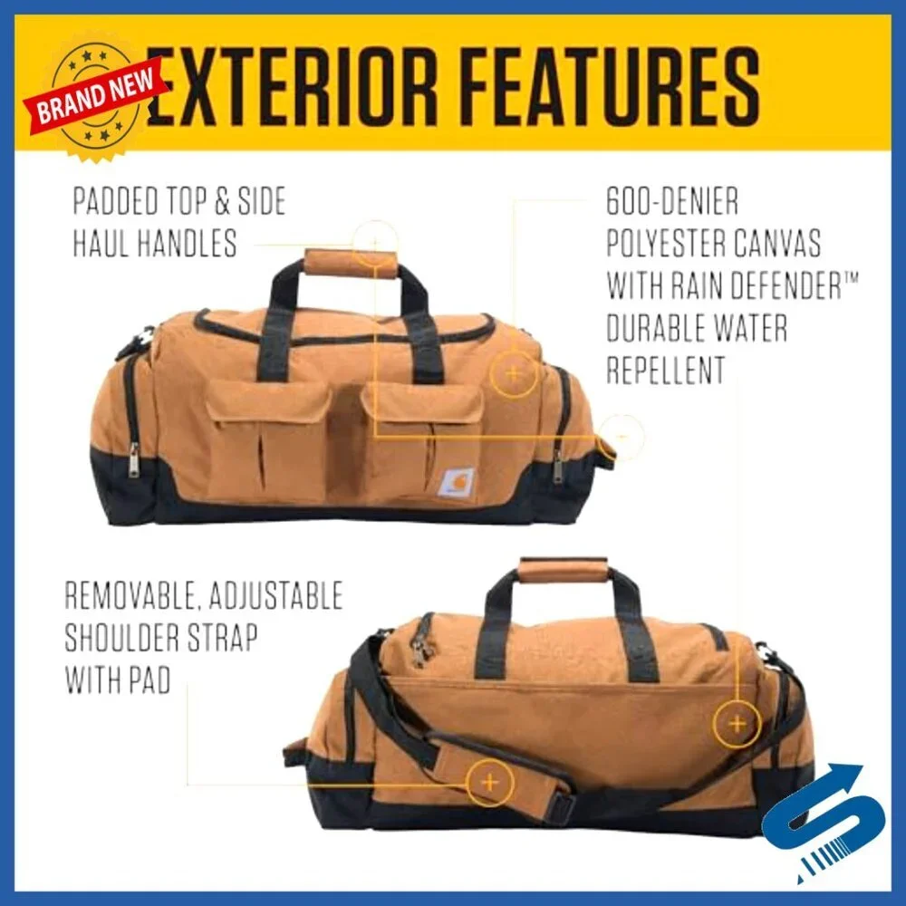 Heavy-Duty Utility Duffel Bag Tactical Travel Gear Durable Water Repellent